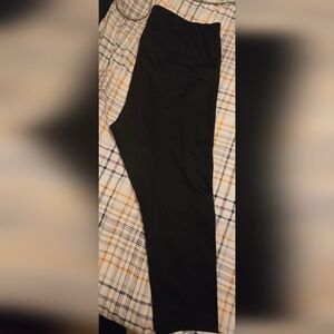 VELOCITY. Womans Black  Leggings, 2X